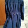 New Mac trench coat spring jacket moleskin military all saints style navy S boutique like Karen Millen Image 5