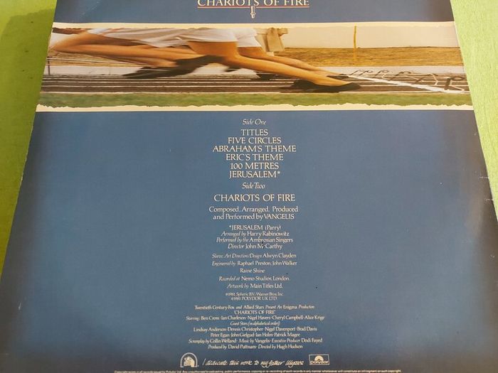 Vangelis - Chariots Of Fire - Soundtrack Vinyl Record + Hundreds More
