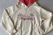 Brand New Girl's Cream Beautiful Dreamer Fleece Hoodie
