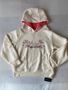 Brand New Girl's Cream Beautiful Dreamer Fleece Hoodie