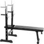 _Multi Function Folding Weight Training Bench Adjustable Barbell Image 3