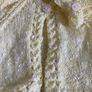 Handknit NB cardigan Image 2