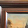 Art - Vintage Oil on Board. Image 4