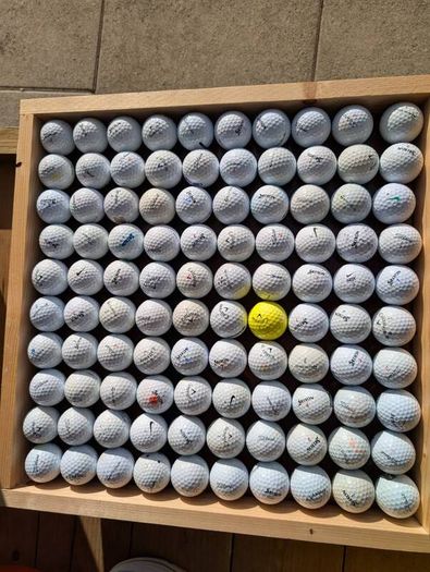 Branded golf balls