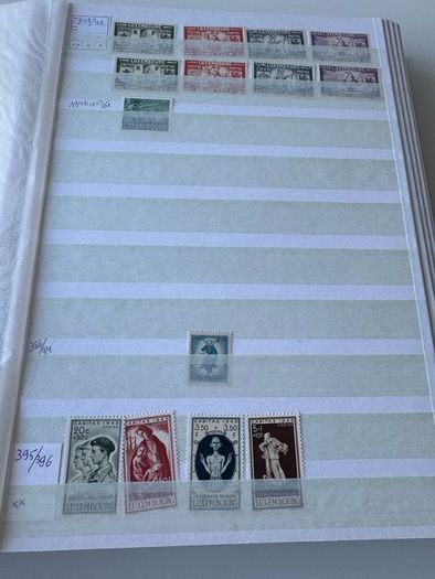 LUXEMBURG collection in 64 pages stamp album