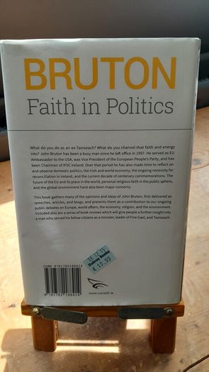 John Bruton - Faith In Politics - Signed Copy