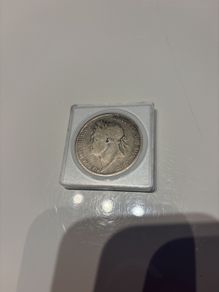 George llll Silver 1821 crown coin as in scan