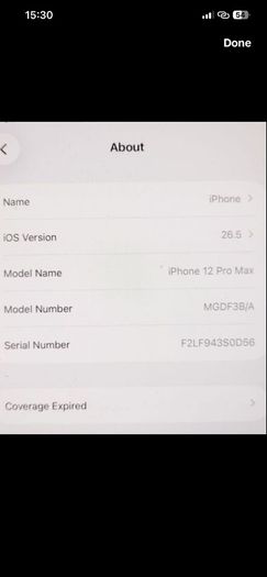 iPhone 12 Pro Max unlocked 256gb very clean