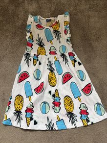 New summer girl dress 122/128cm 6-8 years old