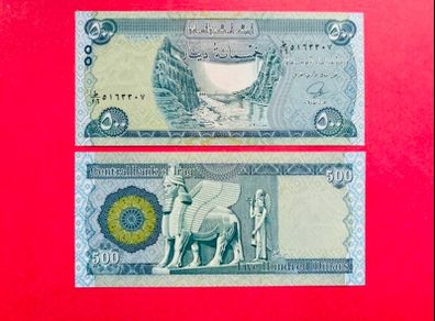Iraq. 500 Dinars   Pick   92a. 2004. UNC