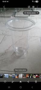 large glass vase