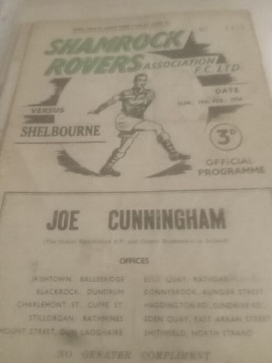 league of Ireland Programmes