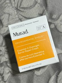 murad essential-c overnight barrier repair cream new
