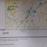 1982  Falklands War - Operation Corporate Manoeuvre Map of The East Falklands Image 4