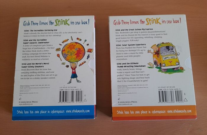 Stink - Megan McDonald Books 1 - 3