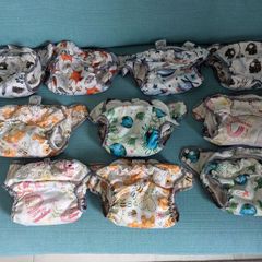 MotherEase Uno all in one cloth nappies