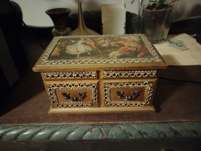 Vintage wooden box