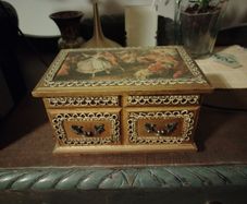Vintage wooden box