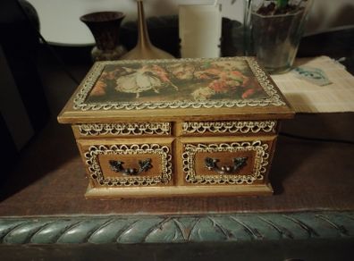 Vintage wooden box