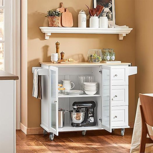 Kitchen Island  Trolley on Wheels Kitchen upgraded design