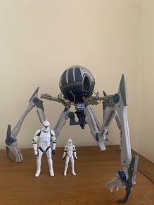 star wars the clone wars Octuptarra droid Walmart exclusive