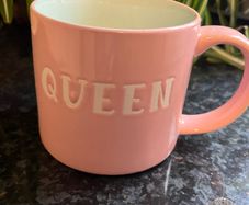 Large Queen Pink Mug
