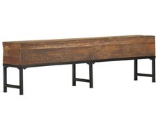 Bench 160 cm Solid Reclaimed Wood