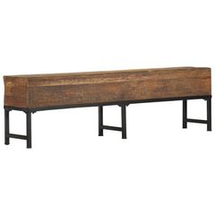 Bench 160 cm Solid Reclaimed Wood