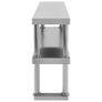 Stainless Steel Kitchen Work Table with 2-Tier Image 7