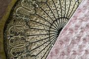 Cushion - Victorian Fan - Pink (Brown Thomas)