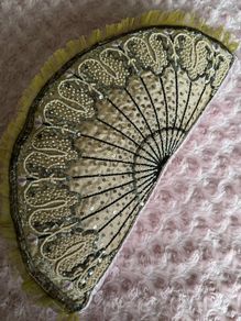 Cushion - Victorian Fan - Pink (Brown Thomas)