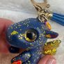 TY Beanie Boos Mini Boo Figures Series 3 SAFFIRE the Blue Dragon (approx. 2 inch) Used Please see photos Image 7