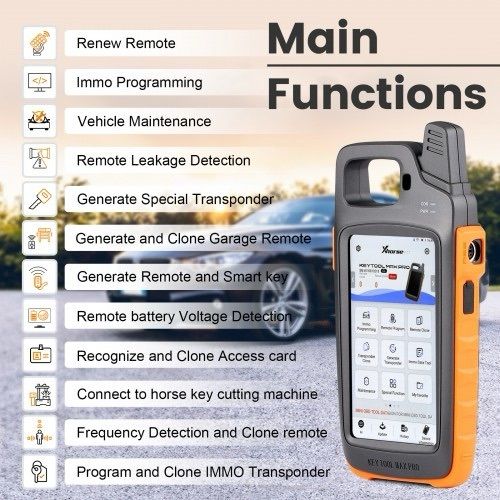 2026 Xhorse VVDI Key Tool Max Pro Remote Maker and Key Programmer Multi-Function Machine Support NEW