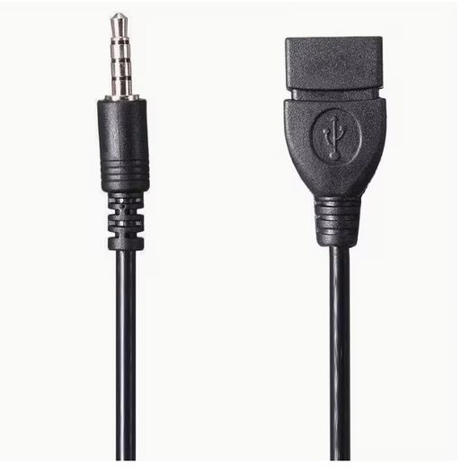 Universal USB-AUX Cable: Plug & Play, High-Speed Cat 7 3.5mm Car Audio Cable 3.5mm OTG Adapter Cable for Seamless Audio in Cars & Beyond