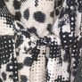Next monochrome animal print Wrap Blouse Size 18 Postage included Image 4