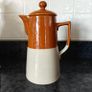 Vintage English Lovett's 1.5 pint coffee pot retro Image 2