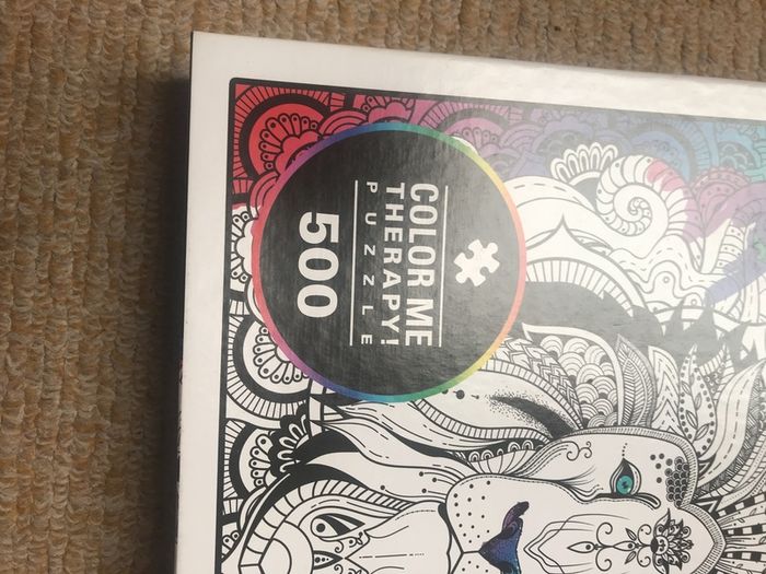Colour Me Therapy Puzzle 500 pieces
