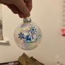Personalised Glass Christmas baubles Image 10