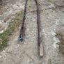 Heavy Duty Steel Scraping Track / Parlor Rail Iron Image 3