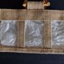 Jute gift bags with 3 clear windows and handles Image 5