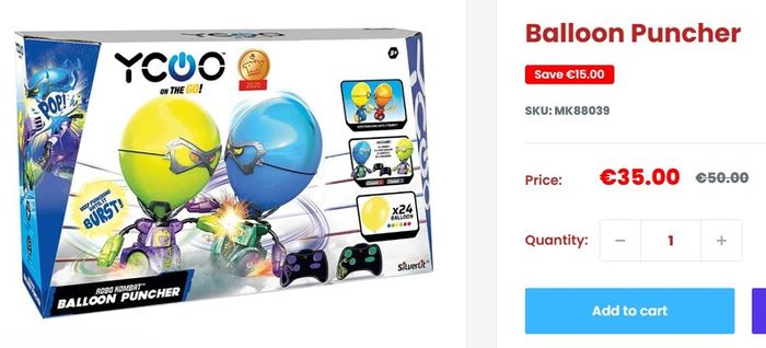 Balloon Puncher Robot Toy