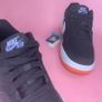 Premium Nike Air Force 1 Low Purple Black Orange Image 3