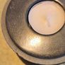 A cast with marble insert  4-in-1  paper wight ,candle holder, tea light holder, and A incense holder designed ball. Image 7