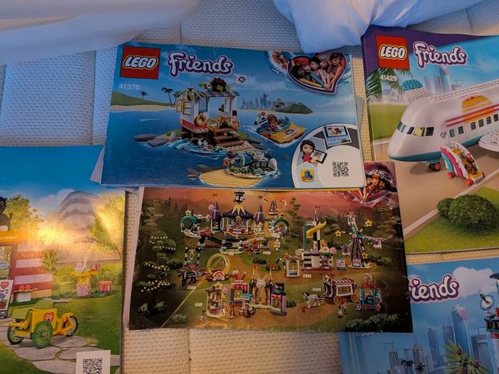 Lego and instruction manuals