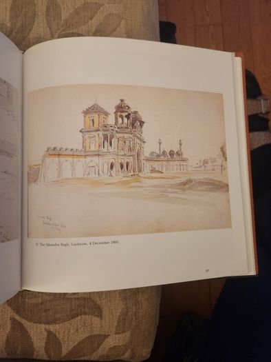 Visions Of India. The Sketchbook Of William Simpson 1859-62 By Mildred Archer. Introduction By Paul Theroux. Large Volume Hardback With Dustjacket In Good Condition.