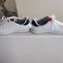 Tommy Hilfiger mens white leather trainers Image 3
