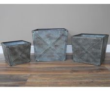 Set of 3 Planters D8481
