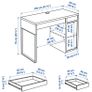 IKEA micke desk Image 7