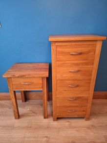 Side Table & Tallboy