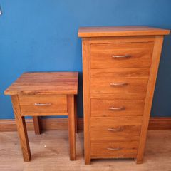 Side Table & Tallboy